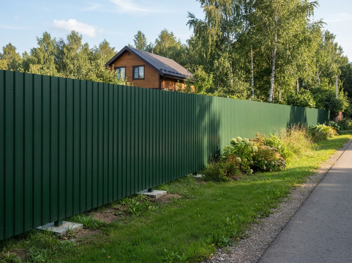 Профнастил RAL 6005, с. Софьино